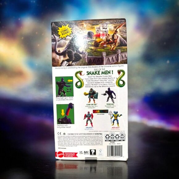 Masters Of The Universe Terroar 6" Figure Snake Men Exclusive - New - Picture 2 of 5